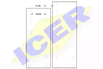 Icer 21 5742 00 Brake pads Icer 21 5742 00 Brake pads