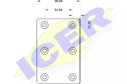 Icer 21 5879 00 Brake pads