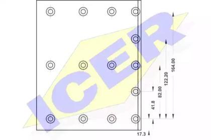Icer 21 9071 00 Brake pads