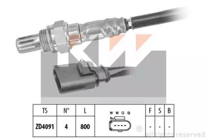 KW 498 199 Oxygen sensor KW 498 199 Oxygen sensor