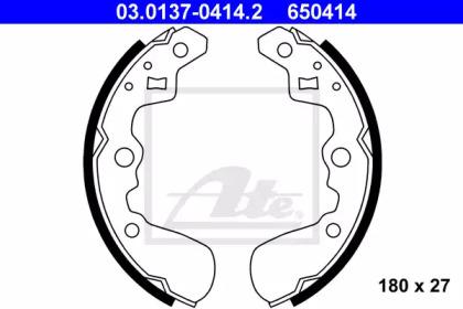 Ate 03.0137-0414.2 Brake pads Ate 03.0137-0414.2 Brake pads