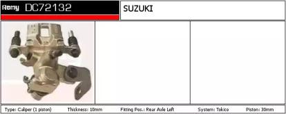 Remy DC72132 Brake caliper Remy DC72132 Brake caliper