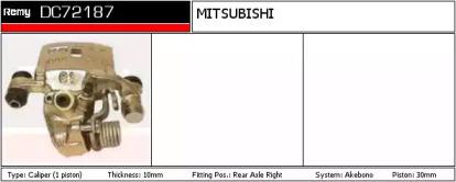 Remy DC72187 Brake caliper Remy DC72187 Brake caliper