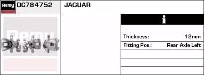 Remy DC784752 Супорт гальмівний Remy DC784752 Супорт гальмівний