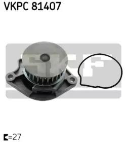 SKF VKPC 81407 Насос охлаждающей жидкости SKF VKPC 81407 Насос охлаждающей жидкости
