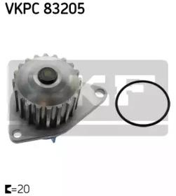 SKF VKPC 83205 Насос охолоджуючої рідини SKF VKPC 83205 Насос охолоджуючої рідини