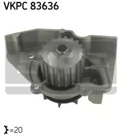 SKF VKPC 83636 Насос охлаждающей жидкости SKF VKPC 83636 Насос охлаждающей жидкости