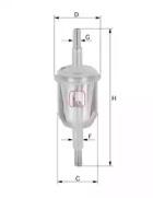 Sofima S 9000 B Fuel filter