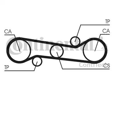 Contitech CT581 Belt timing