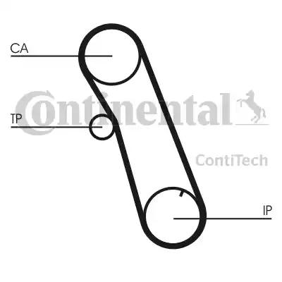 Contitech CT616 Belt timing