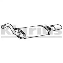 Klarius AU433A Глушник вихлопних газів кінцевий Klarius AU433A Глушник вихлопних газів кінцевий