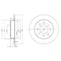 Delphi BG3070 Диск гальмівний Delphi BG3070 Диск гальмівний