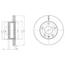 Delphi BG4023 Brake disc