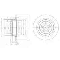 Delphi BG4154 Диск тормозной Delphi BG4154 Диск тормозной