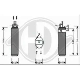 Diederichs 8446202 Осушувач кондиціонера Diederichs 8446202 Осушувач кондиціонера