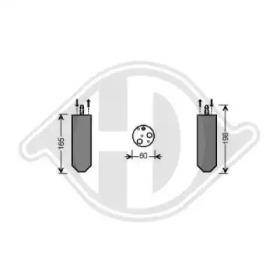 Diederichs 8446341 Receiver tank air conditioner Diederichs 8446341 Receiver tank air conditioner