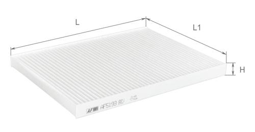 Alpha Filter AF5193 Фільтр салона Alpha Filter AF5193 Фільтр салона