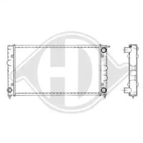 Diederichs 8503081 Радіатор охолодження двигуна