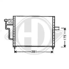 Diederichs 8580520 Конденсер Diederichs 8580520 Конденсер