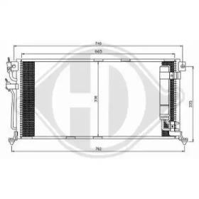 Diederichs 8580710 Испаритель кондиционера Diederichs 8580710 Испаритель кондиционера