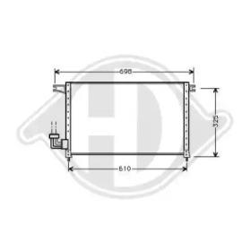 Diederichs 8582200 Конденсер Diederichs 8582200 Конденсер
