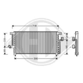Diederichs 8582300 Конденсер Diederichs 8582300 Конденсер