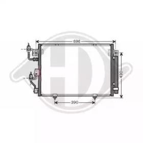 Diederichs 8584404 Випаровувач кондиціонера
