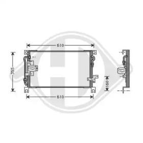 Diederichs 8588009 Випаровувач кондиціонера