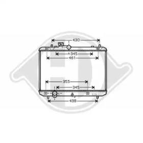 Diederichs 8641401 Радіатор Diederichs 8641401 Радіатор