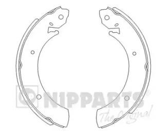 Nipparts J3500502 Brake pads