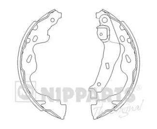 Nipparts J3502082 Brake pads Nipparts J3502082 Brake pads