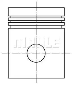 Mahle Original 015 61 00 Поршень Mahle Original 015 61 00 Поршень