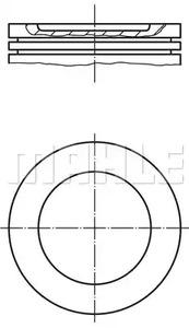 Mahle Original 021 61 00 Поршень двигуна