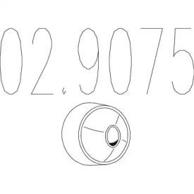 MTS 02.9075 Кронштейн системи випуску відпрацьованих газів MTS 02.9075 Кронштейн системи випуску відпрацьованих газів