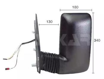 Alkar 9237977 Зеркало внешнее заднего вида Alkar 9237977 Зеркало внешнее заднего вида