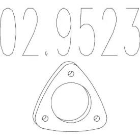 MTS 02.9523 Pierscien uszczelniajacy MTS 02.9523 Pierscien uszczelniajacy