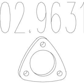 MTS 02.9631 Pierscien uszczelniajacy MTS 02.9631 Pierscien uszczelniajacy