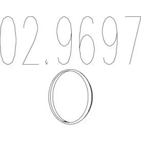 MTS 02.9697 Прокладка глушителя