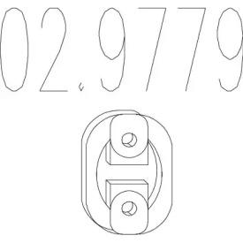 MTS 02.9779 Exhaust pipe support
