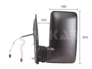 Alkar 9277977 Outer mirror assy