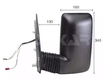Alkar 9288977 Дзеркало зовнішнє заднього виду