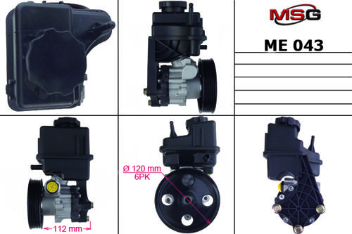 MSG ME 043 Steering pump MSG ME 043 Steering pump