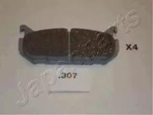 Japanparts PP307AF Brake pads Japanparts PP307AF Brake pads
