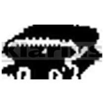 Klarius 420105 Exhaust pipe support Klarius 420105 Exhaust pipe support