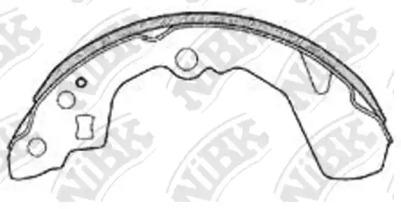 NIBK FN0032 Колодки тормозные NIBK FN0032 Колодки тормозные