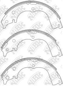 NIBK FN2317 Колодки гальмівні