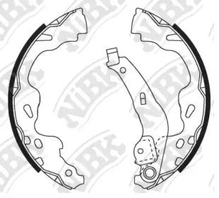 NIBK FN2386 Колодки гальмівні NIBK FN2386 Колодки гальмівні