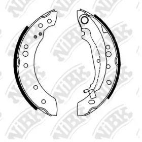 NIBK FN6737 Brake pads