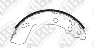 NIBK FN9991 Колодки гальмівні NIBK FN9991 Колодки гальмівні