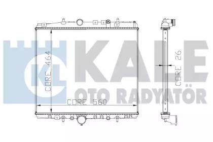Kale Oto Radyator 285400 Радіатор Kale Oto Radyator 285400 Радіатор